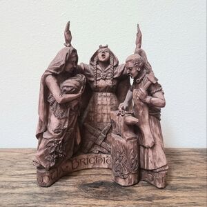 Dryad Design Brigid Statue - Wiccan Celtic Pagan Goddess